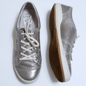 Josef Seibel Caspian sneaker platinum metallic 39